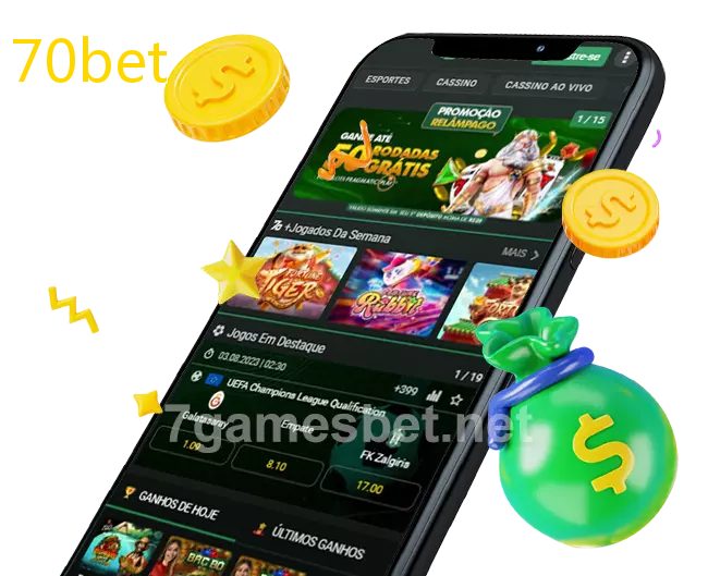 Baixe o aplicativo 70bet para jogar a qualquer momento